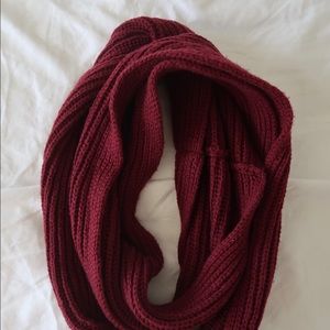 Burgundy Infinity Scarf